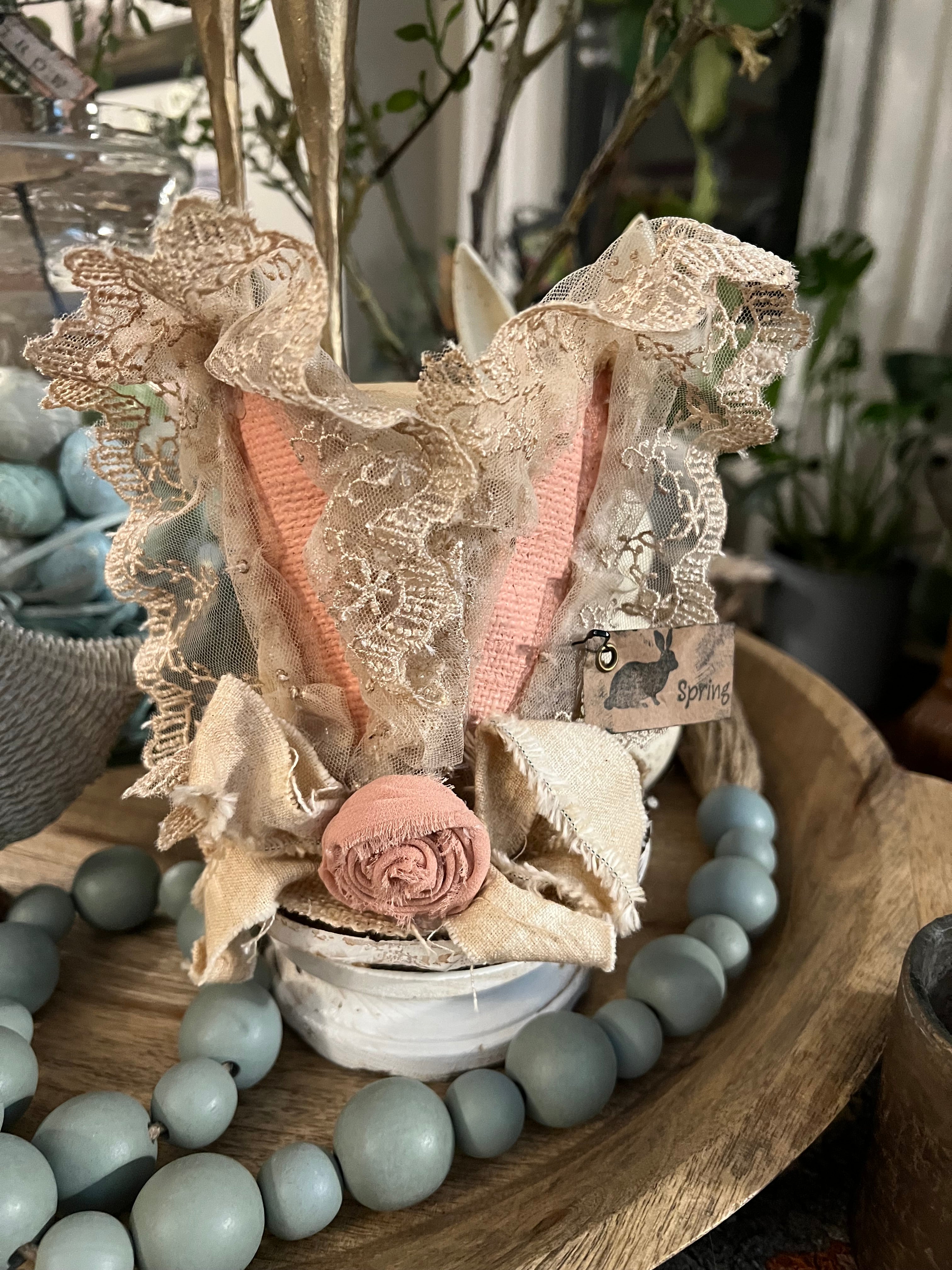 Victorian Bunny Hat