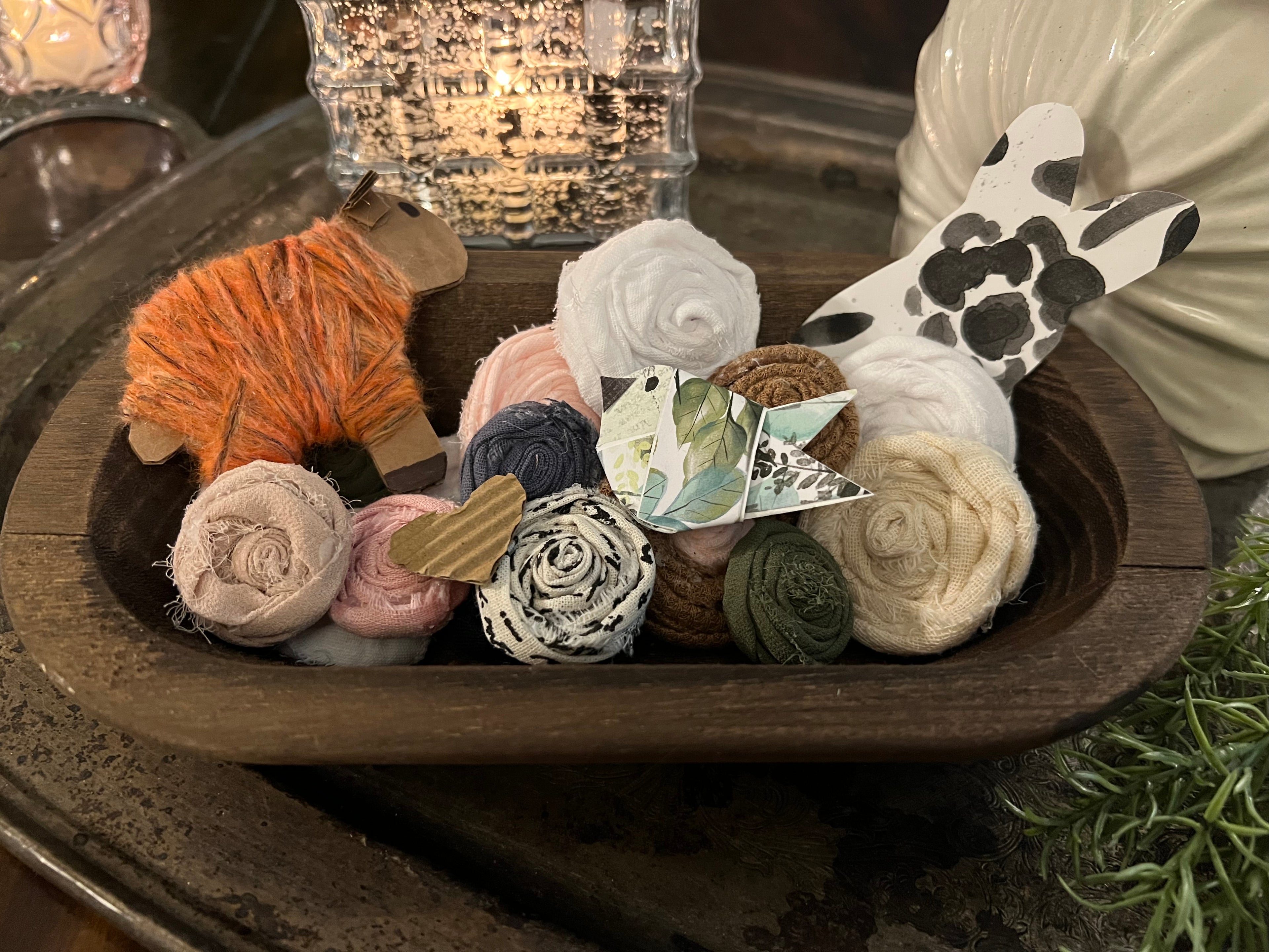 Spring-filled Dough Bowl